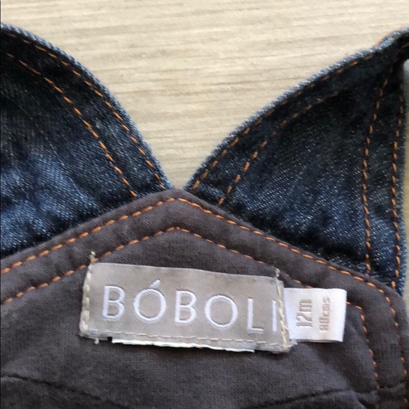 Boboli Jean Overalls 12 Months - Picture 3 of 5